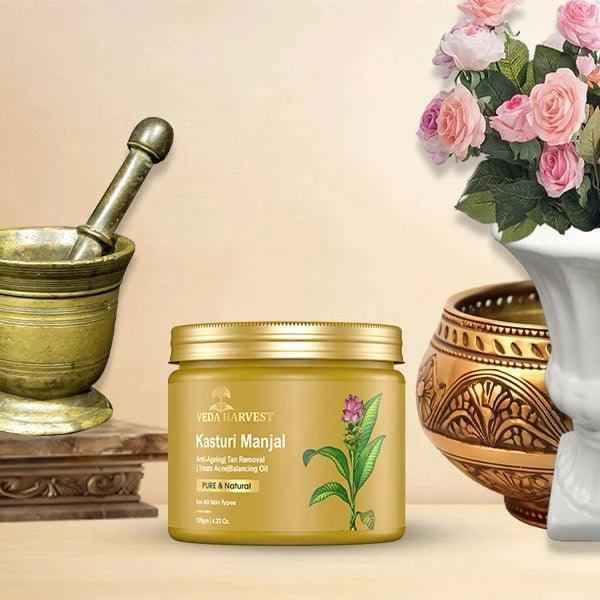 Kasturi Manjal Wild Turmeric Powder for Skin – 120gm - Veda Harvest