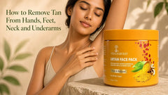 Tips for Removing Tan from Hands, Feet, Neck, and Underarms