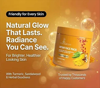Ubtan Face Pack for Glowing Skin & Tan Removal – 100gm
