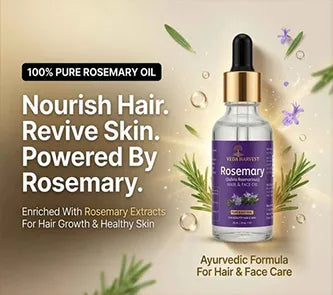 Rosemary Essential Oil for Hair & Skin Care – 30ml