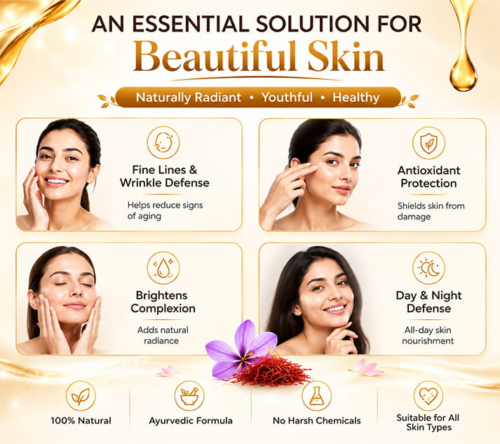 kumkumadi Tailam Face Oil For Glowing Skin - 30ml