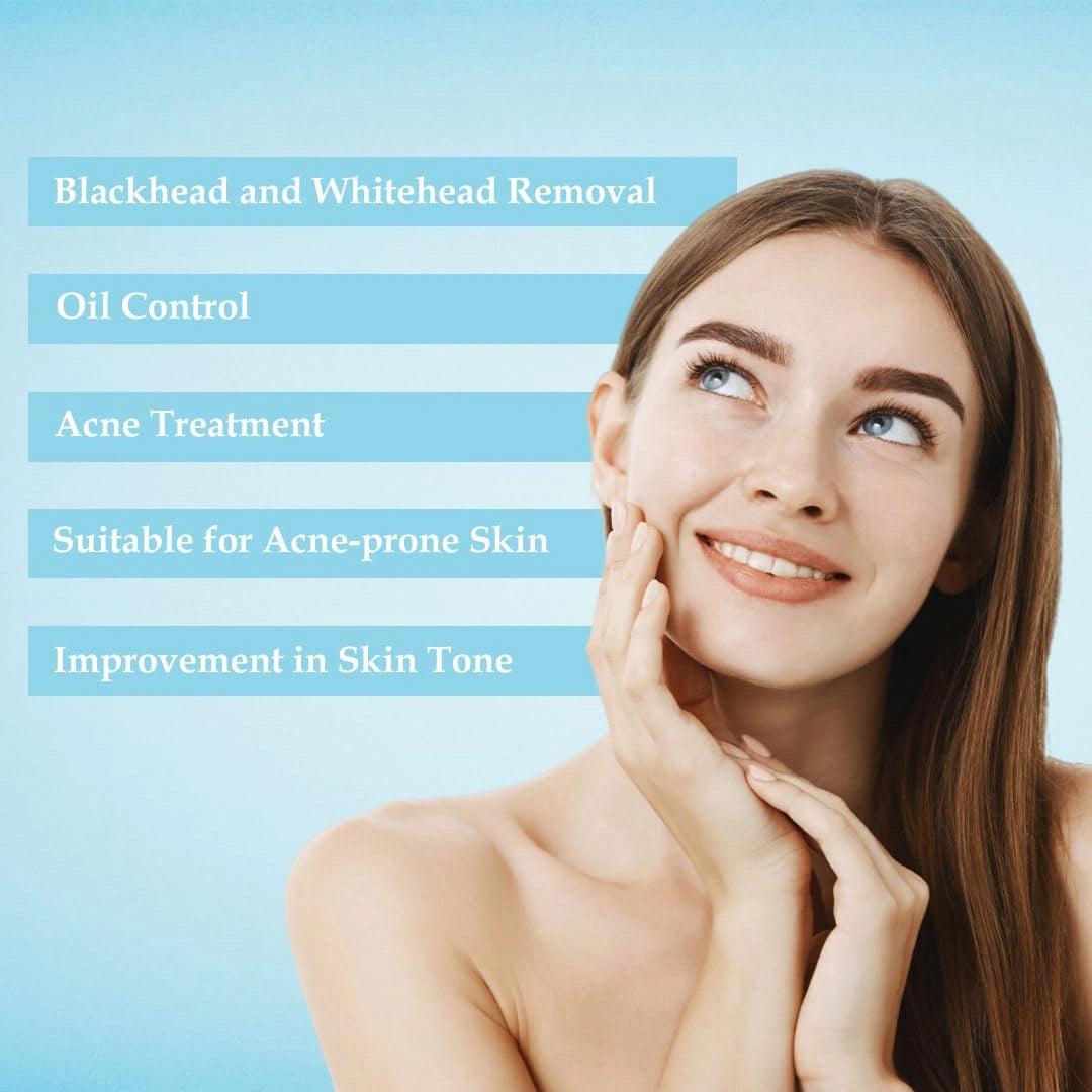 1% Salicylic Acid Face Wash for Acne & Open Pores – 150ml - Veda Harvest 