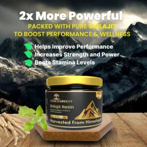 Veda harvest Himalayan Shilajit Resin - 30gm - Veda Harvest 