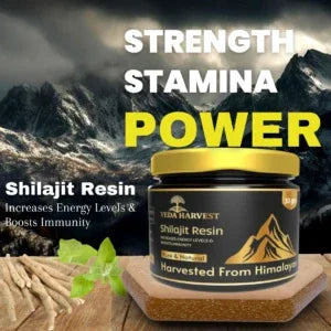 Veda harvest Himalayan Shilajit Resin - 30gm - Veda Harvest 