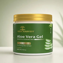 Aloe Vera Gel for All Skin and Hair Types – 400ml