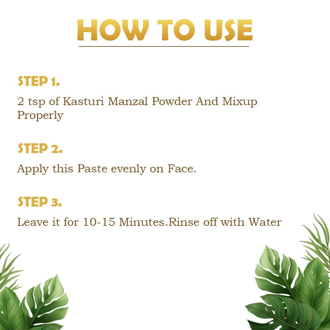 Kasturi Manjal Wild Turmeric Powder for Skin – 120gm - Veda Harvest 