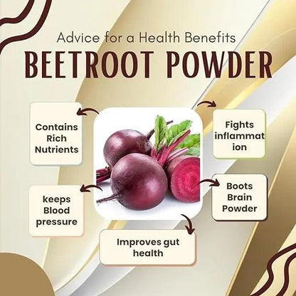 Beetroot Powder For Face - 250gm - Veda Harvest 