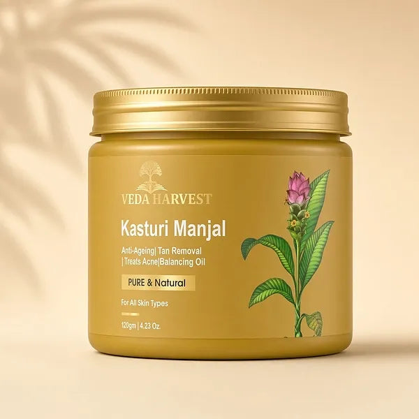 Veda Harvest Kasturi Manjal Wild Turmeric Powder – 120gm