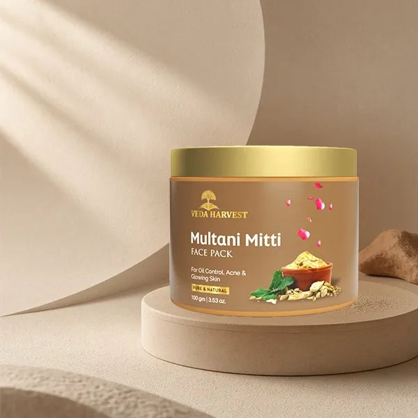 Veda Harvest Multani Mitti Face Pack – 100gm