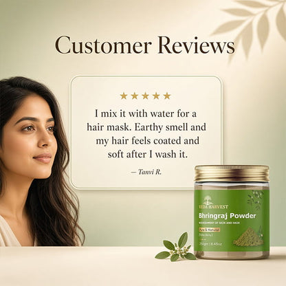 Organic Bhringraj Powder for Hair Growth – 250gm
