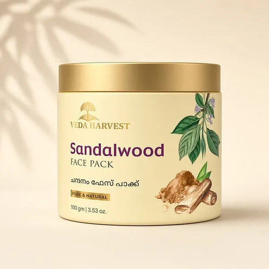 Sandalwood Face Pack for Glowing Skin – 100gm