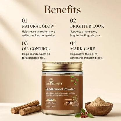 Veda Harvest Sandalwood Powder – 300gm – image 4