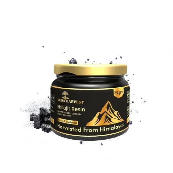 Veda harvest Himalayan Shilajit Resin - 30gm - Veda Harvest 