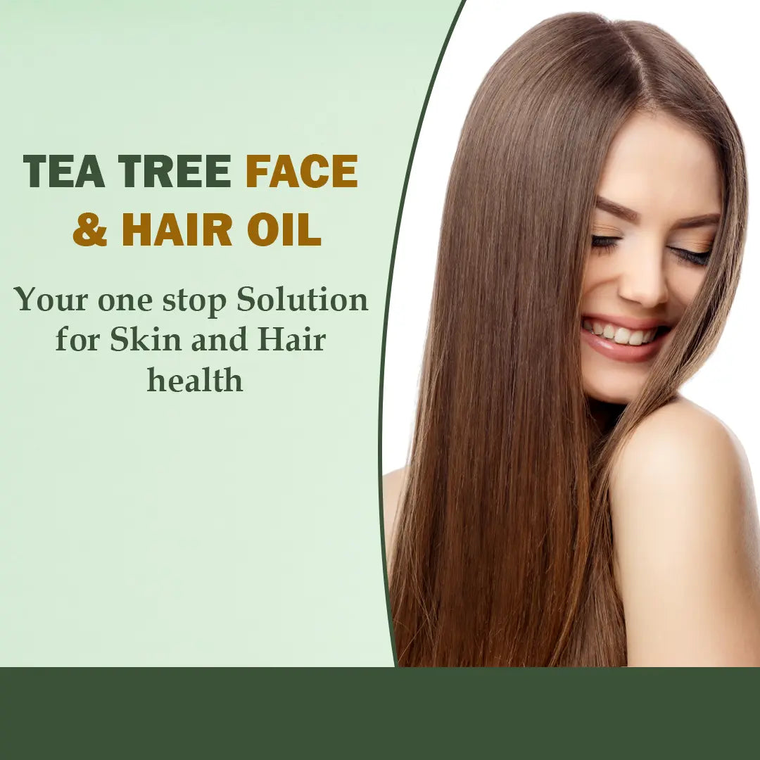 Tea Tree Oil for Hair Care & Scalp Health – 30ml - Veda Harvest 