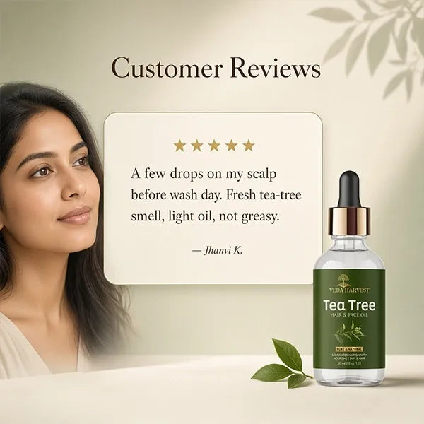 Veda Harvest Tea Tree Oil – 30ml – image 5