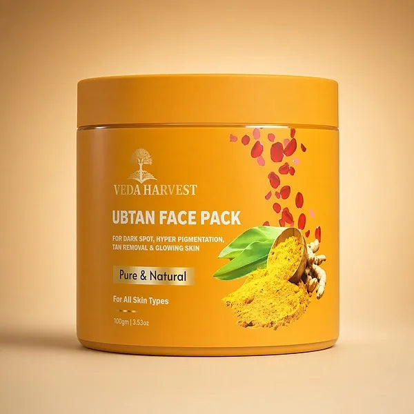 Ubtan Face Pack for Glowing Skin & Tan Removal – 100gm