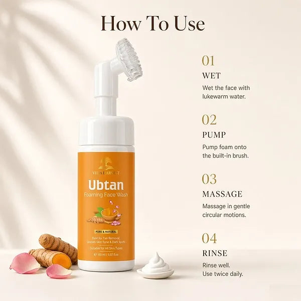 Veda Harvest Ubtan Face Wash – 150ml – image 3