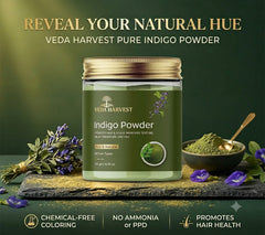 Indigo Powder for Natural Hair Color & Strength – 240gm
