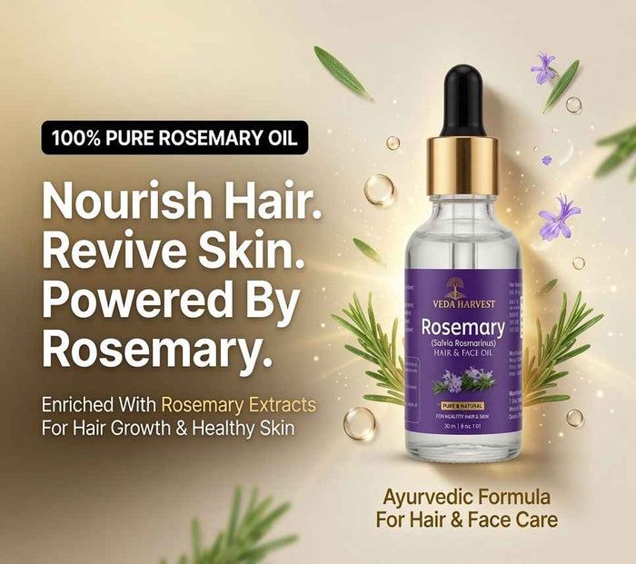 Rosemary Essential Oil for Hair & Skin Care – 30ml