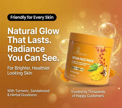 Ubtan Face Pack for Glowing Skin & Tan Removal – 100gm