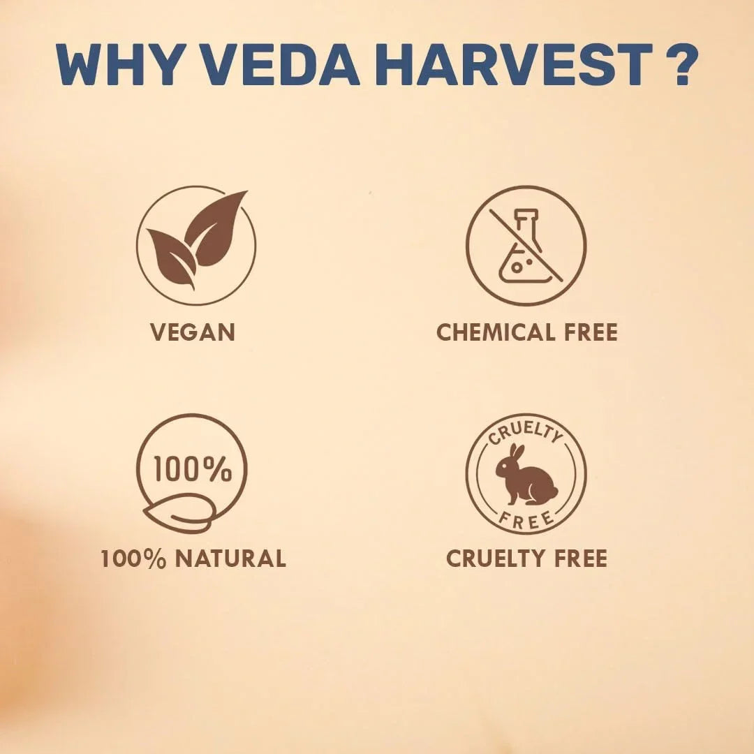 Natural Stretch Mark Cream for Women & Men - 50gm - Veda Harvest 