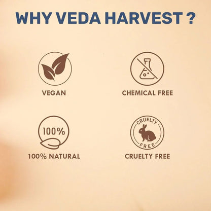 Natural Stretch Mark Cream for Women & Men - 50gm - Veda Harvest 