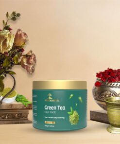 Veda Harvest Green Tea Face Pack For Dark Spots Removal Deep Cleansing