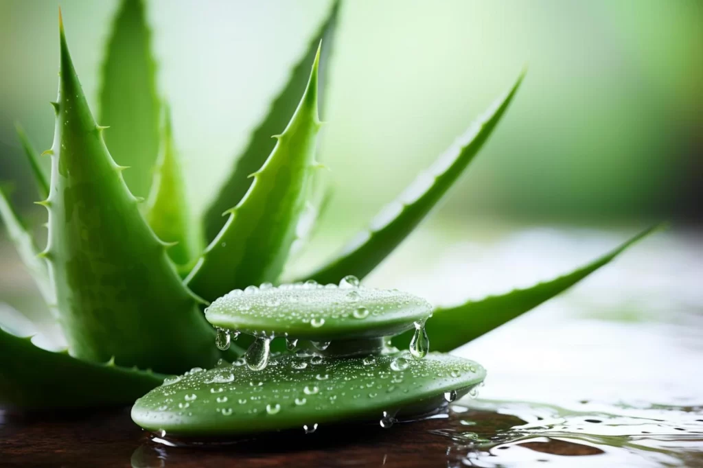 Pure aloe vera gel