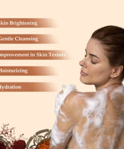 Saffron Body wash shower gel img