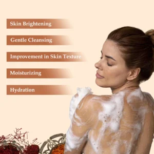 Saffron Body wash shower gel img