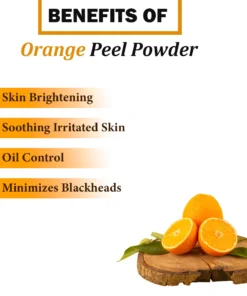 benefits of orange peel powder