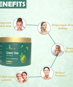 Green tea face pack benefits