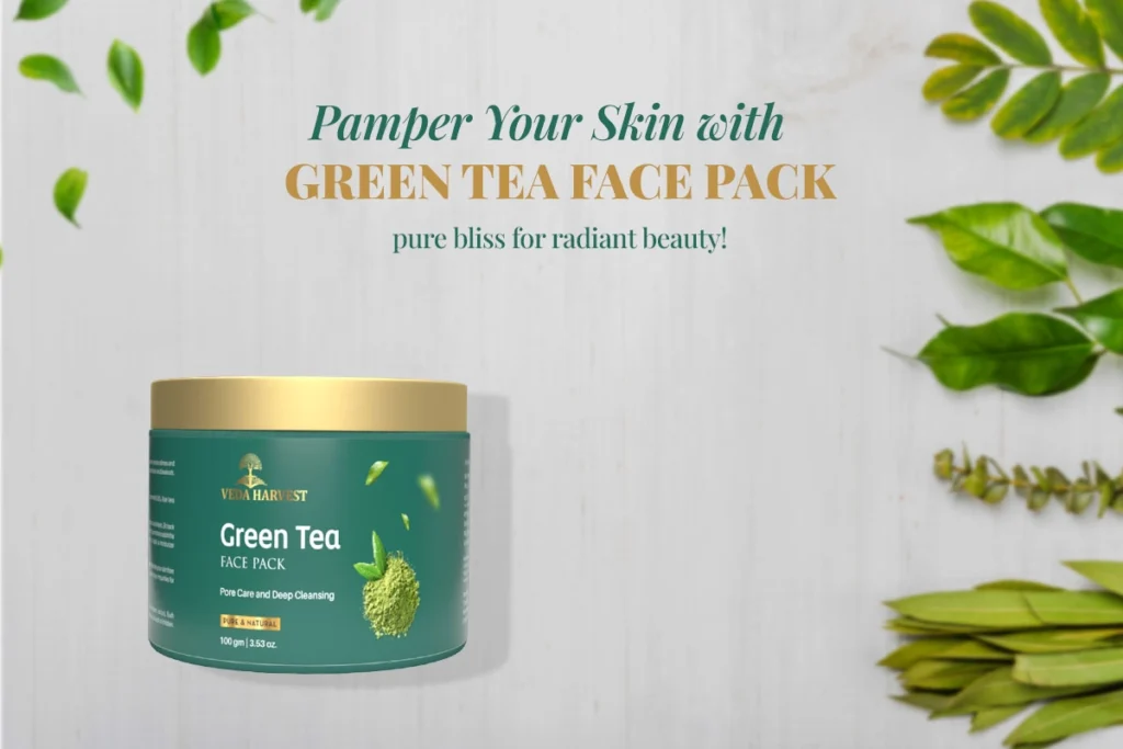 pamper your skin with green tea face pack, how to make green tea face pack at home