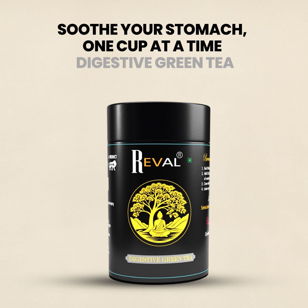 Reval Organic Digestive Green Tea Veda Harvest